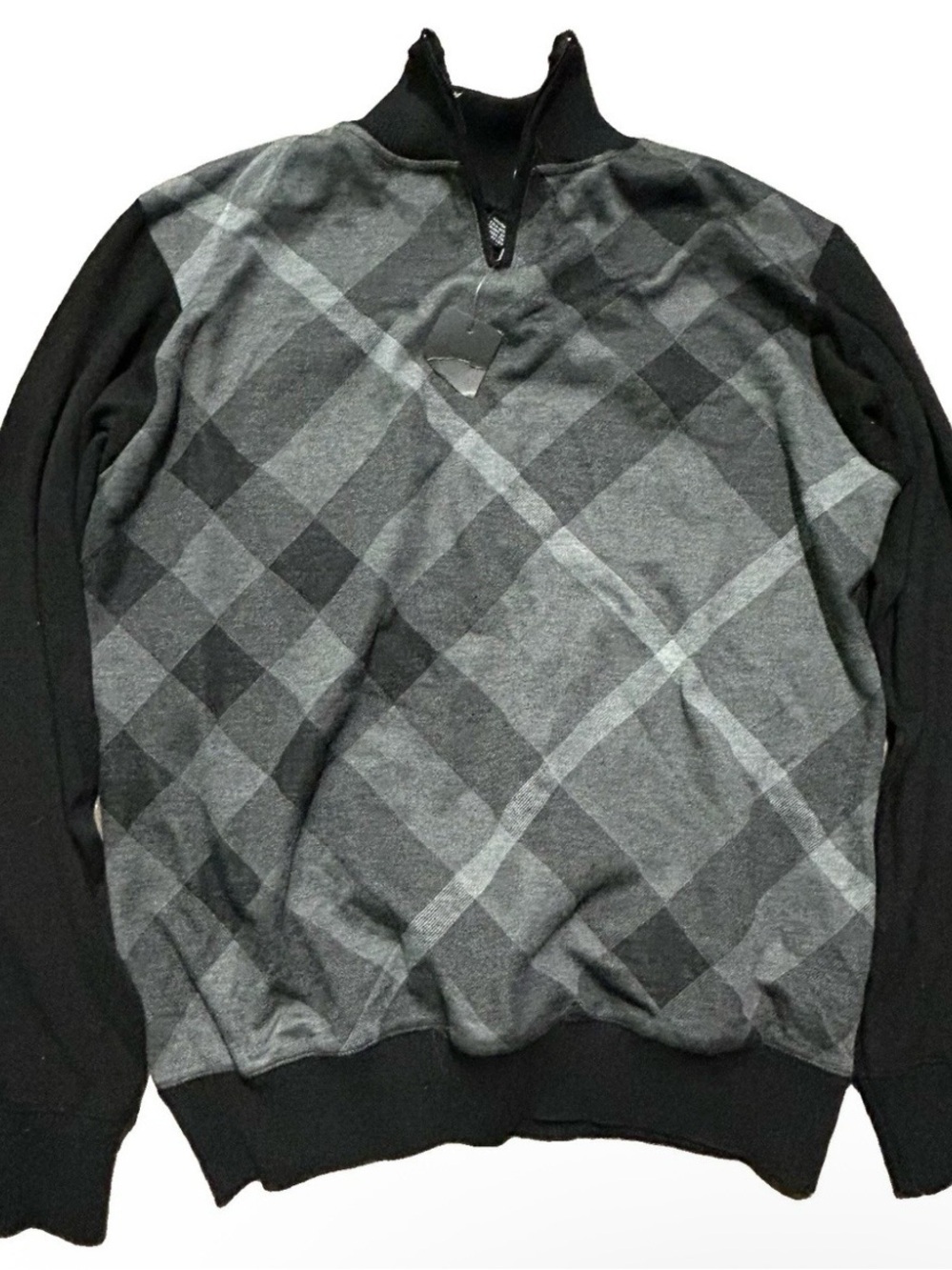 NWT Men’s Deluxe Homme 1/4 Zip Pullover Size XL